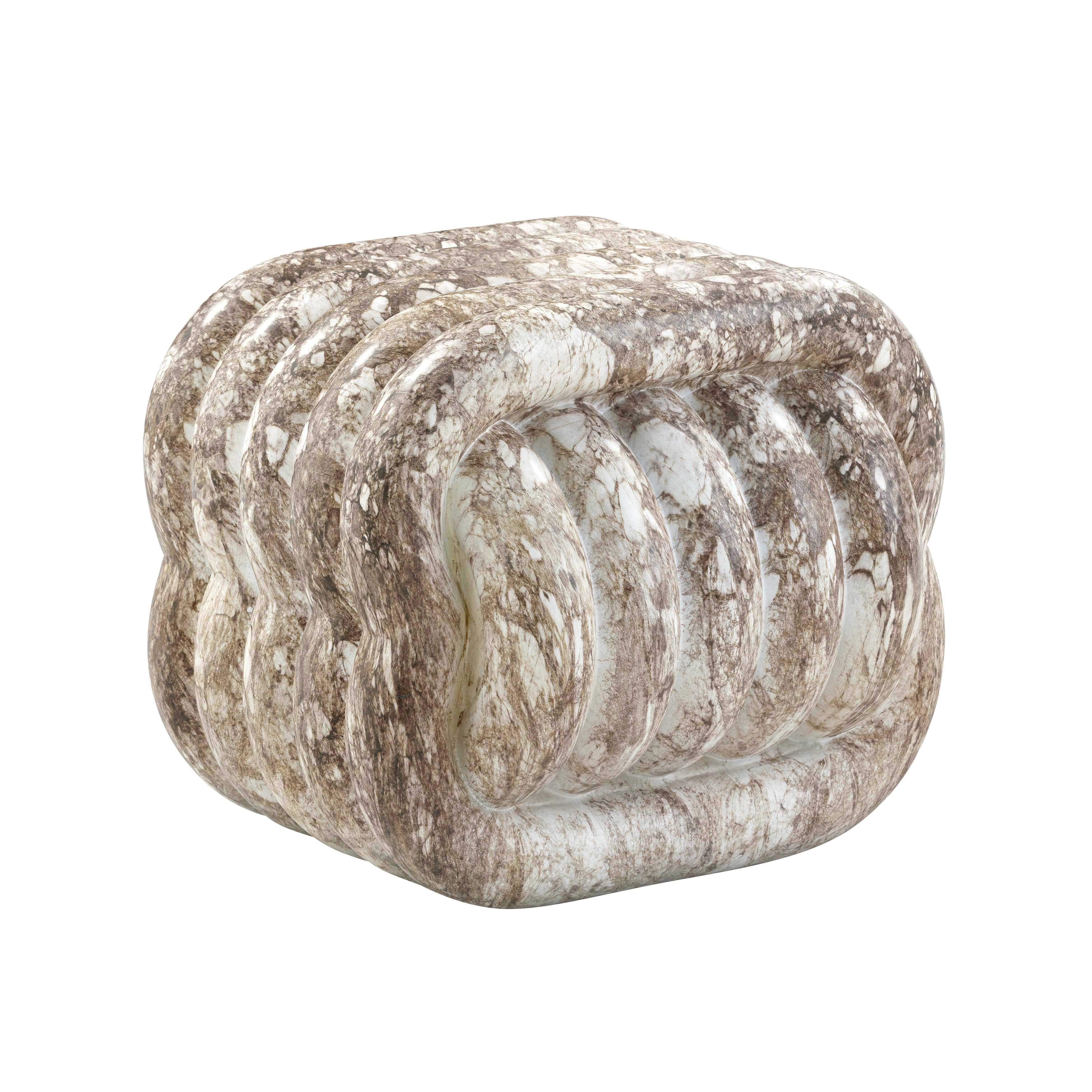 Love Knot Concrete Indoor/Outdoor Accent Stool \u2013 TOV | TOV Furniture