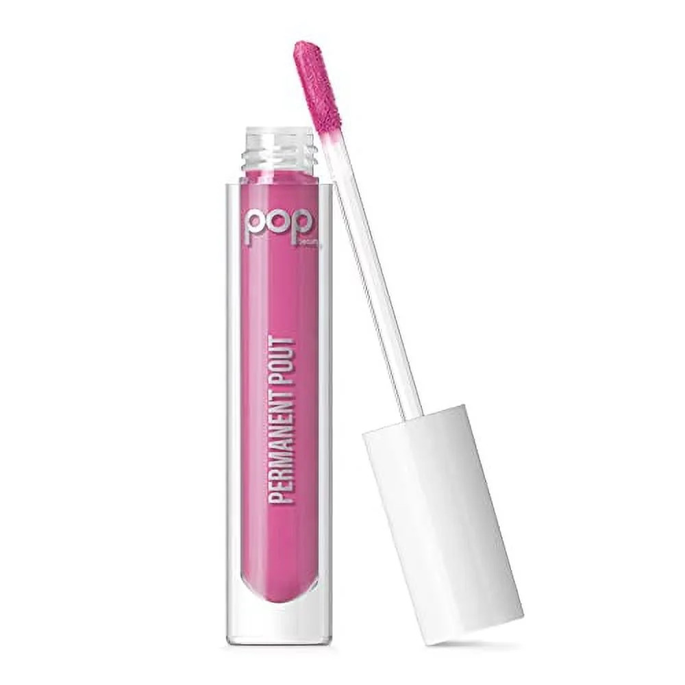 POPBEAUTY Permanent Pout - Power Pink | No Smudge Transfer Proof Velvet Lip Paint | Matte Finish ... | Walmart (US)
