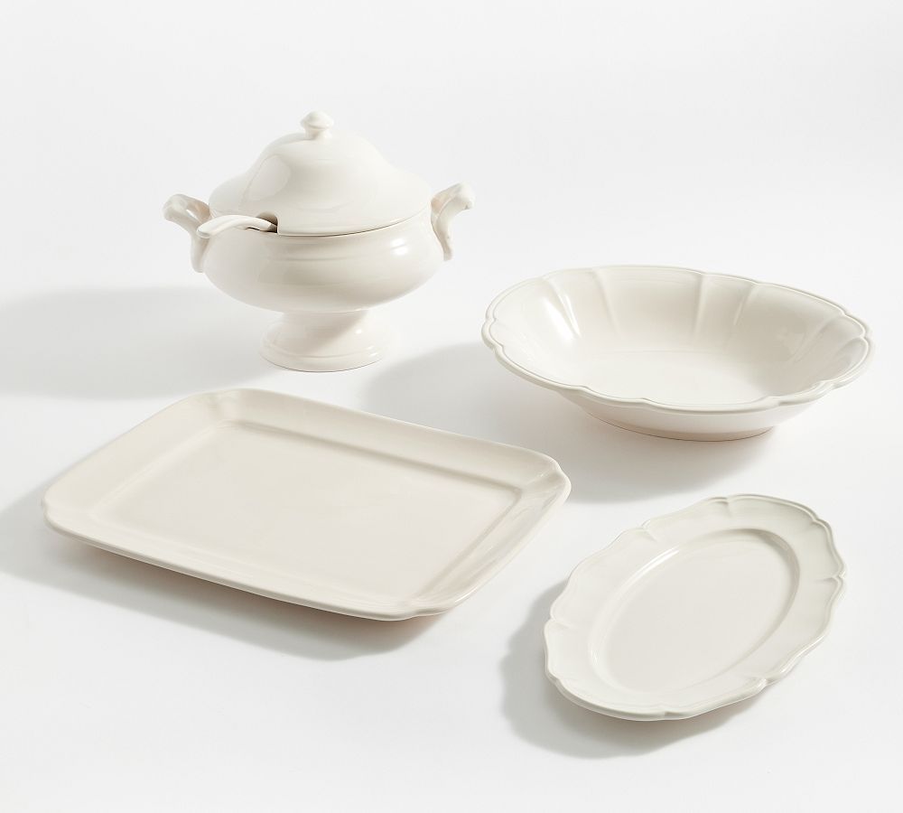 Heirloom Stoneware Serveware Set | Pottery Barn (US)