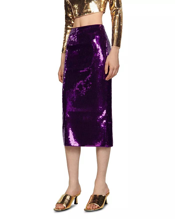 Goldana Sequined Midi Skirt | Bloomingdale's (US)