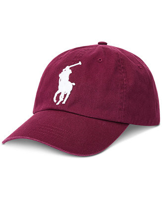 Men's Big Pony Chino Sports Hat | Macy's