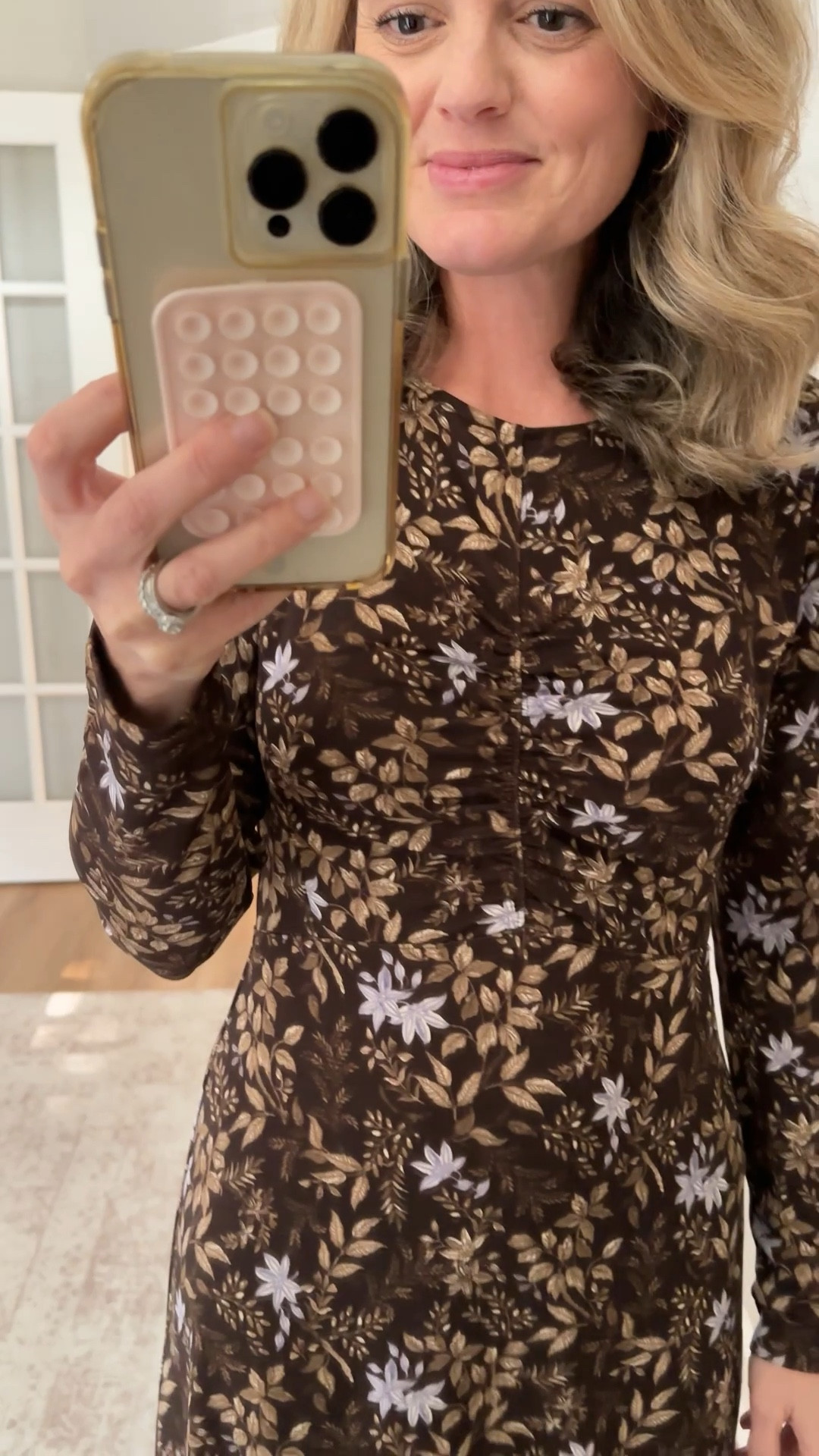 Last minute Thanksgiving day dress and it’s on major sale! Wearing the size small 

#LTKOver40 #LTKSaleAlert #LTKHoliday