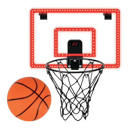Over-the-Door Basketball Hoop, Indoor Sports Game, Battery-powered, for All Ages, by MinnARK | Walmart (US)