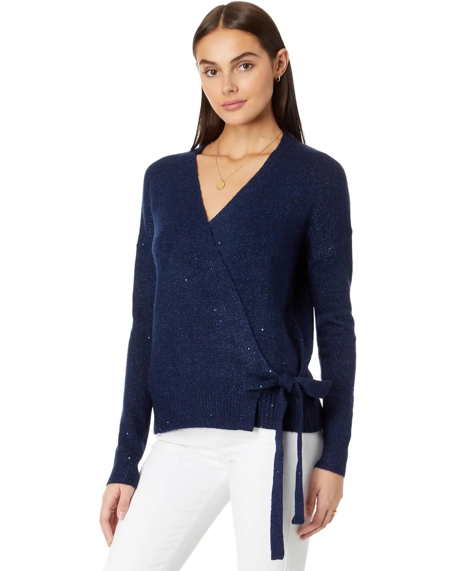 Lilly Pulitzer Dixie Wrap Sweater | Zappos