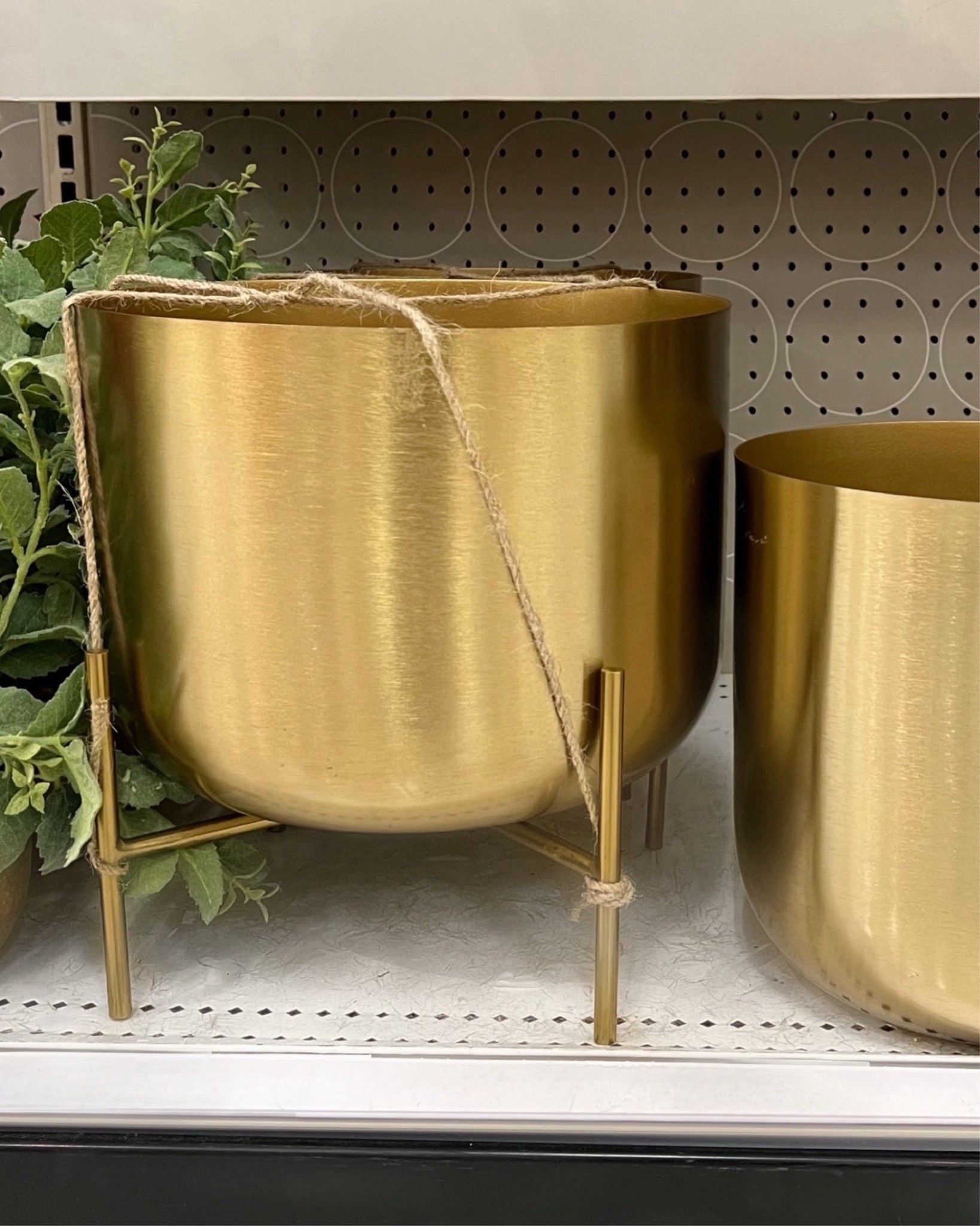 Brass indoor/outdoor planters w a mid-century modern style. I linked different styles + sizes below.

#LTKHome #LTKSeasonal #LTKSaleAlert
