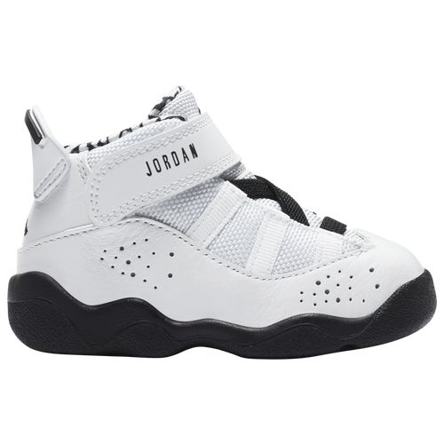 Jordan 6 Rings - Boys' Toddler Basketball Shoes - White / Black / Met Gold, Size 7.0 | Eastbay