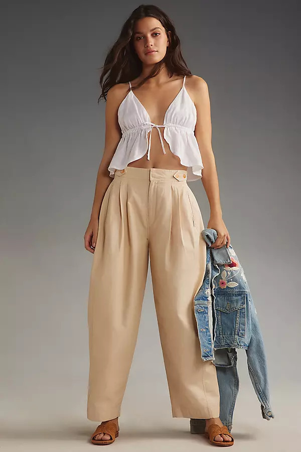 Utility Barrel Trouser Pants | Anthropologie (US)