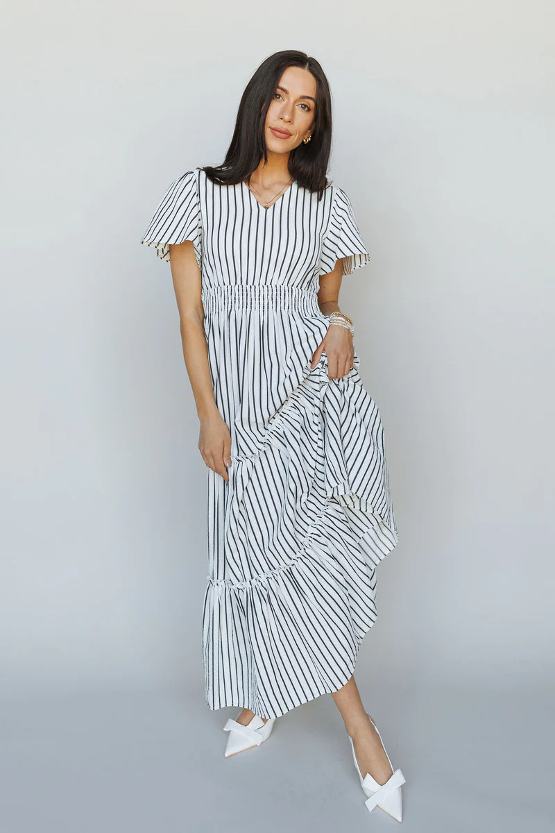 Eden Stripe Maxi | Henly