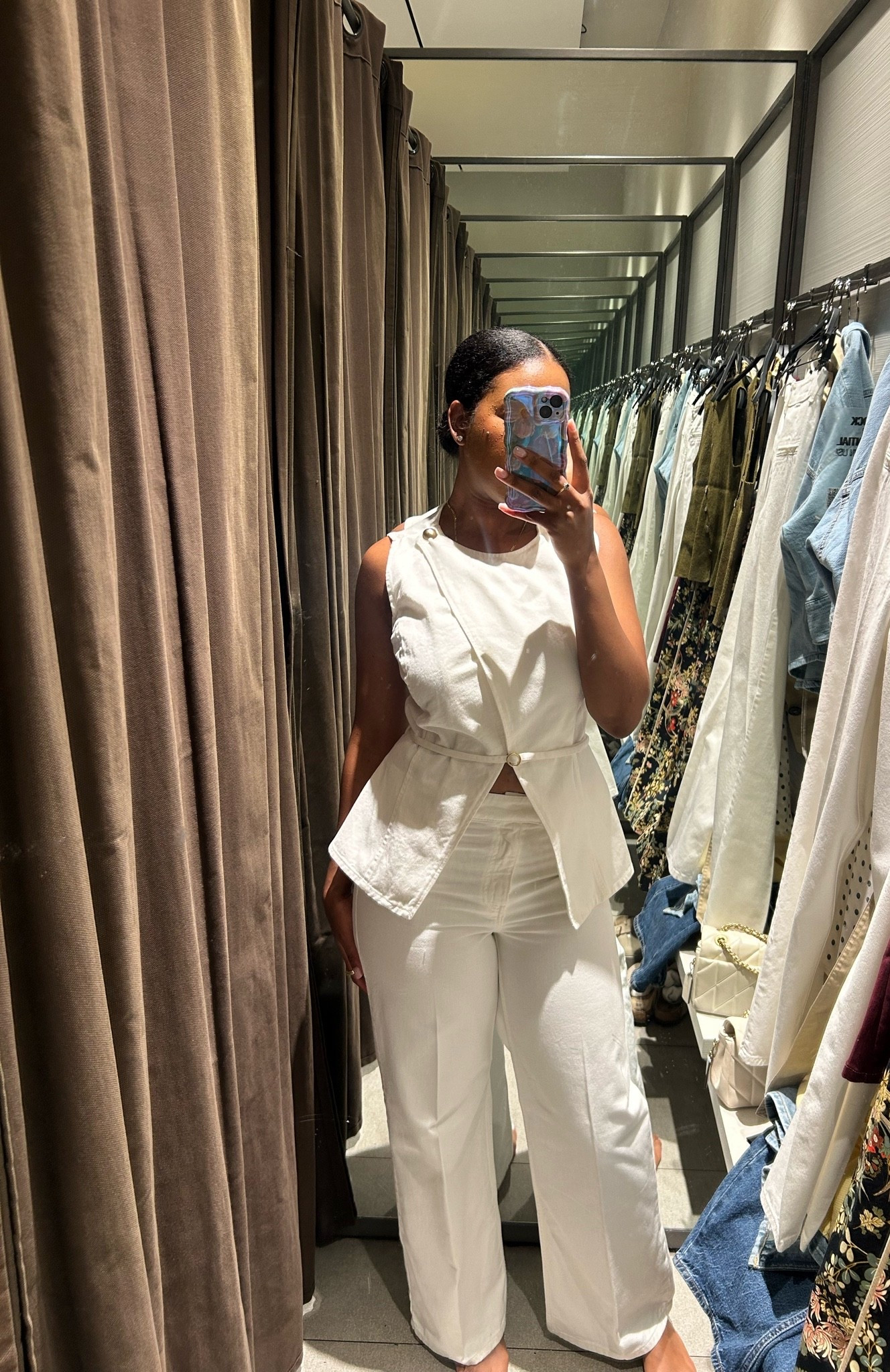 New arrivals! Love this matching denim set. I am wearing a size M top and size 40 pants. Size up for a baggier look #zara #tryon #newarrivals #chic

#LTKootd #LTKTravel #LTKgrwm