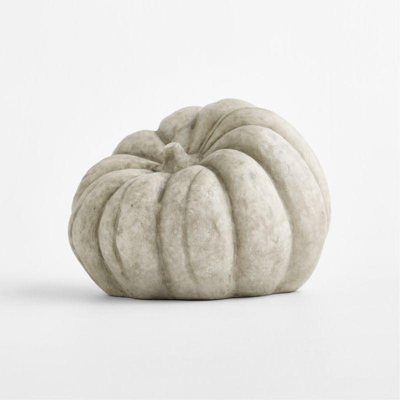 Heirloom Outdoor Medium Green Pumpkin | Crate & Barrel