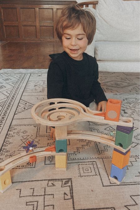 A new fave : wooden marble run 