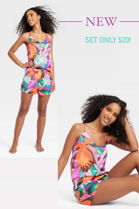 Satin pajama set 

#LTKsalealert #LTKover40 #LTKfindsunder50