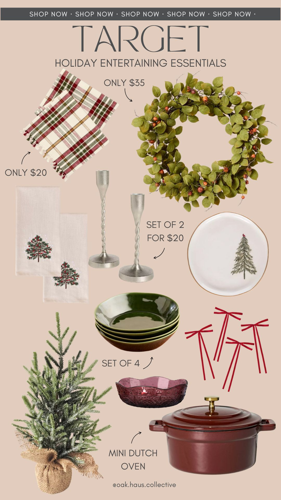 Target Holiday Entertaining Essentials #target #targethome #homedecor #holiday #holidaydecor #christmas #tablescape #thanksgiving 

 #LTKSeasonal #LTKHome #LTKStyleTip