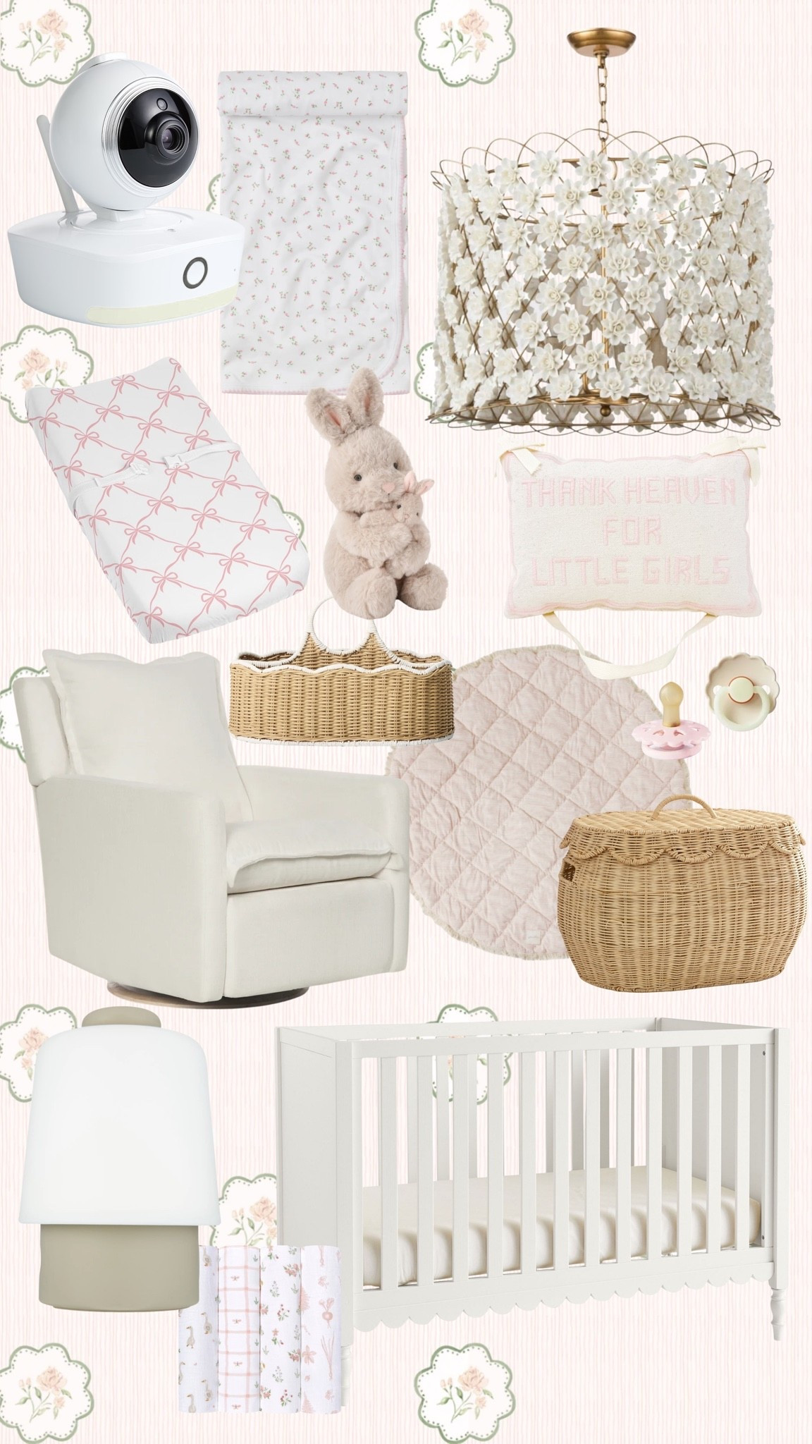 Baby girl nursery 🩰

#LTKBaby #LTKHome #LTKKids