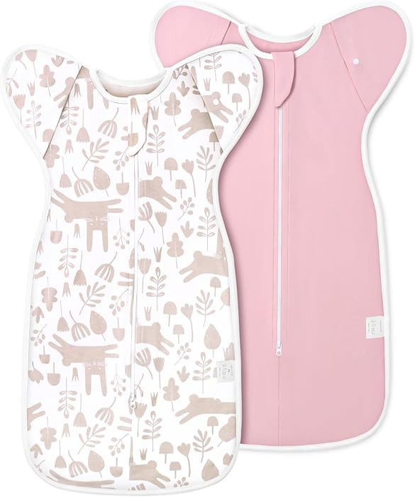 ANYEDDE 2-Pack Newborn Swaddle Sleep Bag- Arms Up Swaddle 0-3 Months, Baby Swaddles for Newborn, ... | Amazon (US)