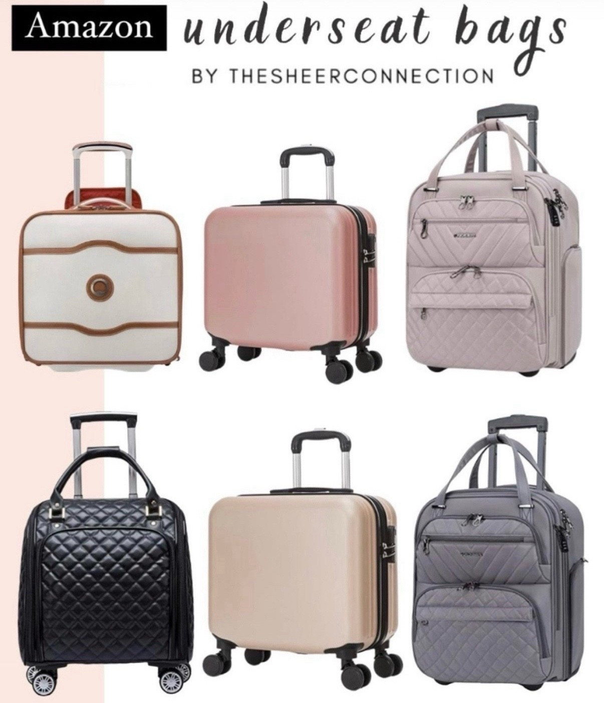 Underseat bags.  These make great gifts and fit under any seat in front of you in an airplane 


#LTKCyberWeeek #blackfriday #blackfridaydeals #amazonblackfriday #amazonblackfridaydeals


#LTKMidsize #LTKHome #LTKGiftGuide #LTKSaleAlert #LTKFindsUnder50 #LTKFindsUnder100 #LTKBeauty #LTKStyleTip #LTKWorkwear #LTKTravel #LTKOver40 #LTKHoliday #LTKItBag #LTKBaby #LTKBump 🍂#LTKMens #LTKKids #LTKFamily


#LTKActive