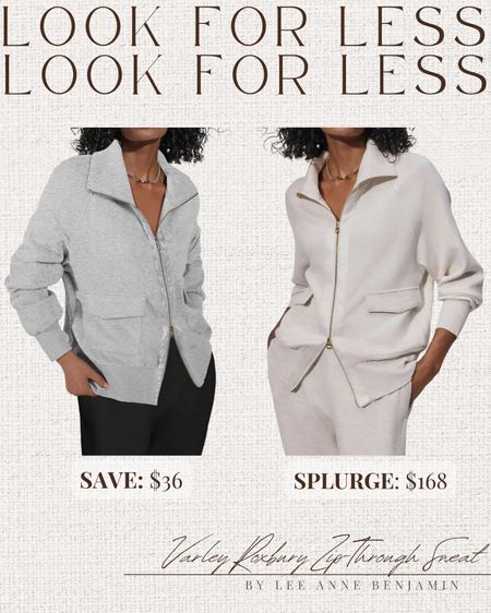 Varley look for less zip jacket from Amazon! 

#LTKSeasonal #LTKsalealert #LTKfindsunder50