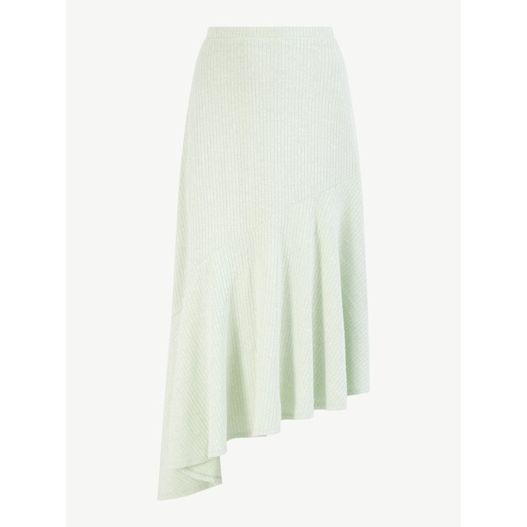 Scoop Women's Asymmetrical Midi Skirt | Walmart (US)