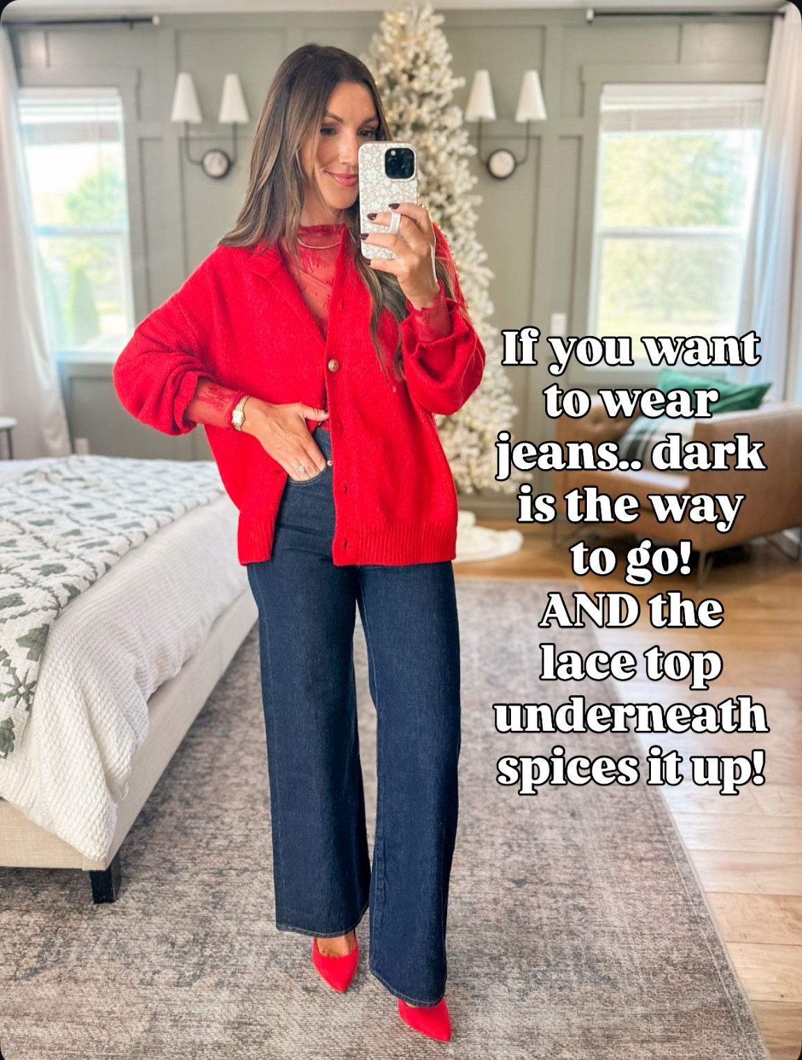 Another way to wear this sweater set! Amazon finds! 

#LTKFindsUnder50 #LTKHoliday #LTKWorkwear