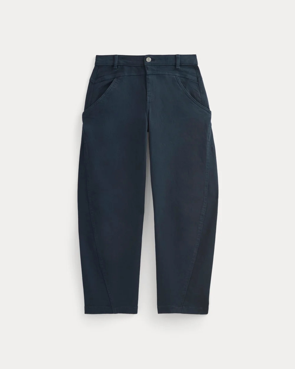 Double-Stitch Barrel Pant | Navy | Everlane