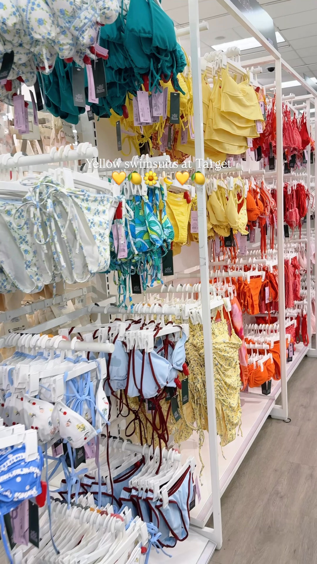 Yellow bikinis and one pieces at Target

#LTKSwim