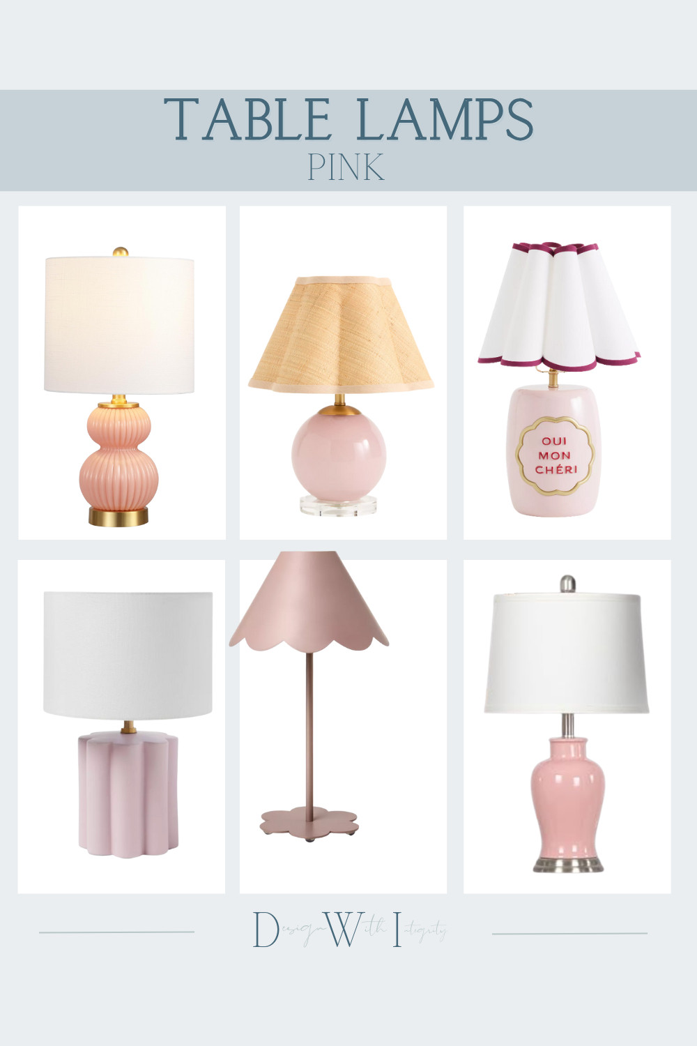 Blush tones meet timeless charm in this curated collection of pink table lamps — the perfect balance of playful and sophisticated. Whether you’re refreshing your bedside tables, styling a feminine office, or adding a pop of color to your living space, pink lighting brings warmth and personality to any room. Each piece blends sculptural form with soft hues for an elevated look.

Shop the post to bring a touch of elegance to your home design.


#tablelamps #pinkhomedecor #ltkhome #shopltk #ltkdecor #interiordesignideas #homedecorstyle #feminineinteriors #homeinteriorinspo #pinkdecor #moderntraditional #organicmodern #interiorstylingideas #styledspaces #homestylinginspo #shopthepost #moodboarddesign #interiordesigninspo #cozyhomestyle #homedesignideas #decorinspo #beautifulhomes #designwithintegrity #lightingdesign #homeaesthetic 

 #LTKHome