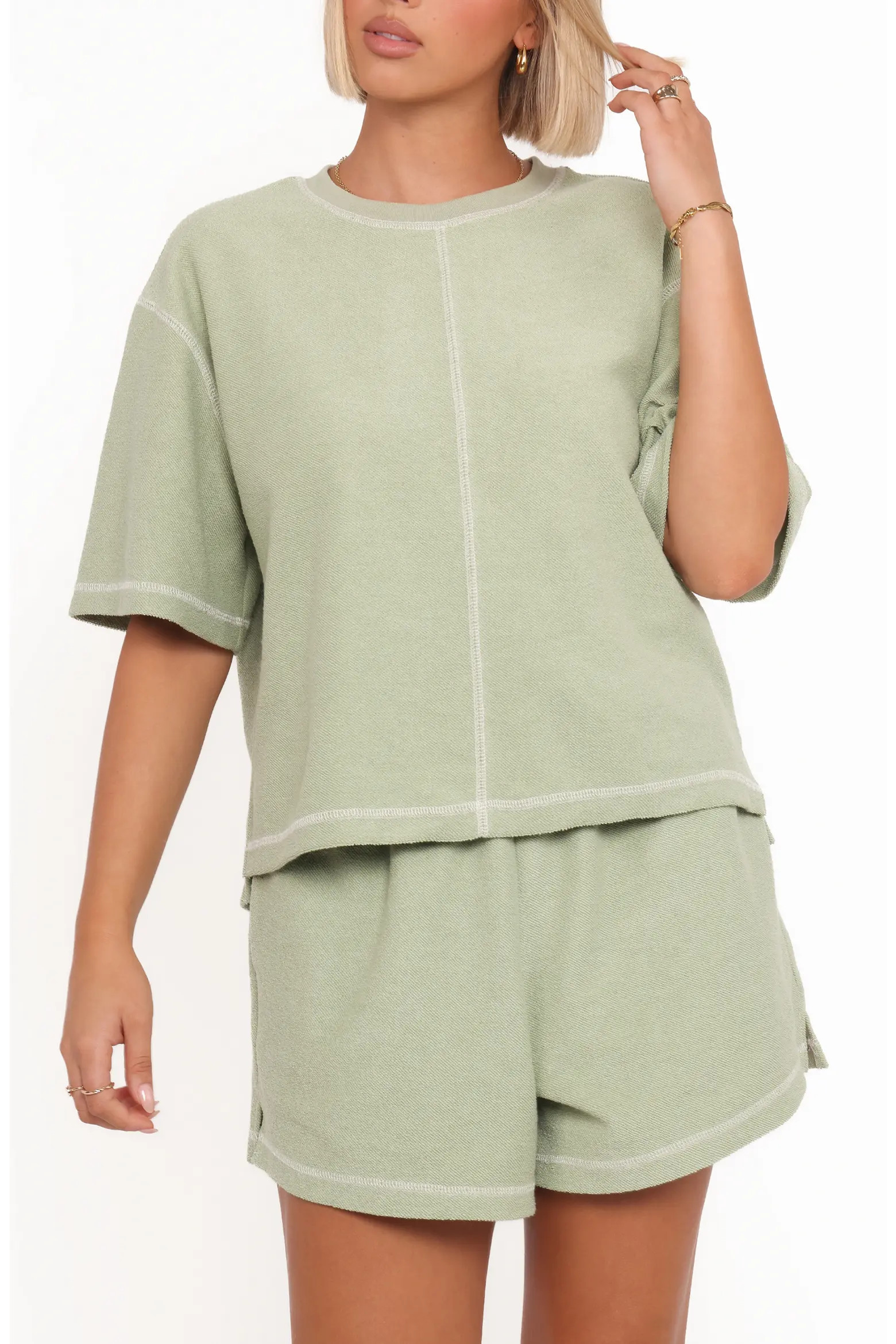 Petal & Pup Melody Knit T-Shirt & Shorts Set (Women) | Nordstrom | Nordstrom