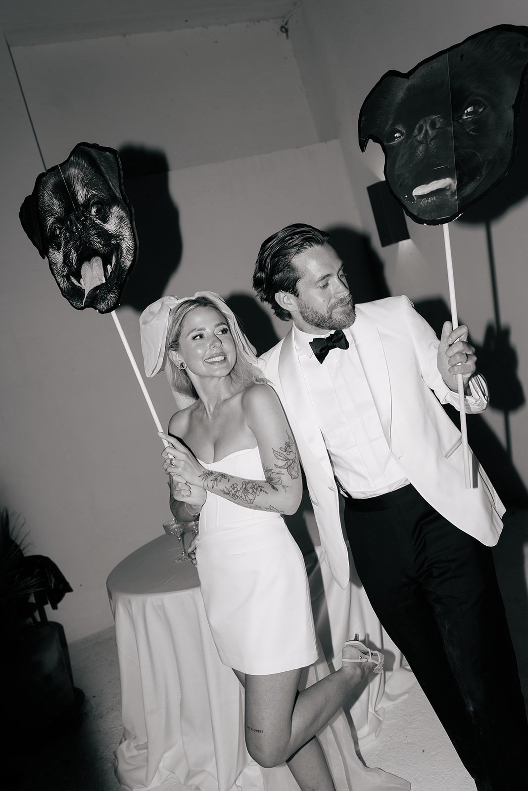 My bridal mini second dress