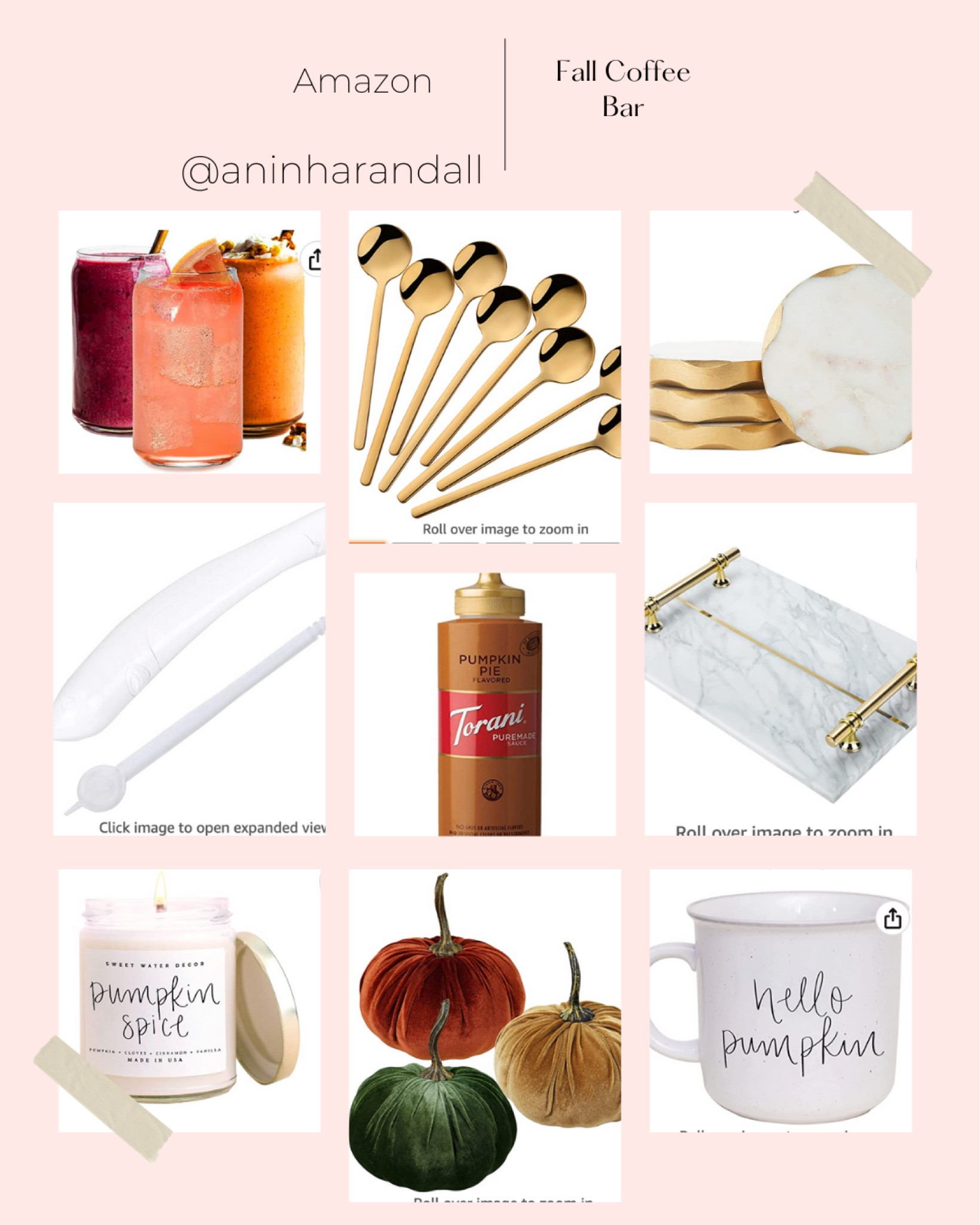Amazon fall coffee bar 

#LTKSeasonal #LTKhome #LTKstyletip