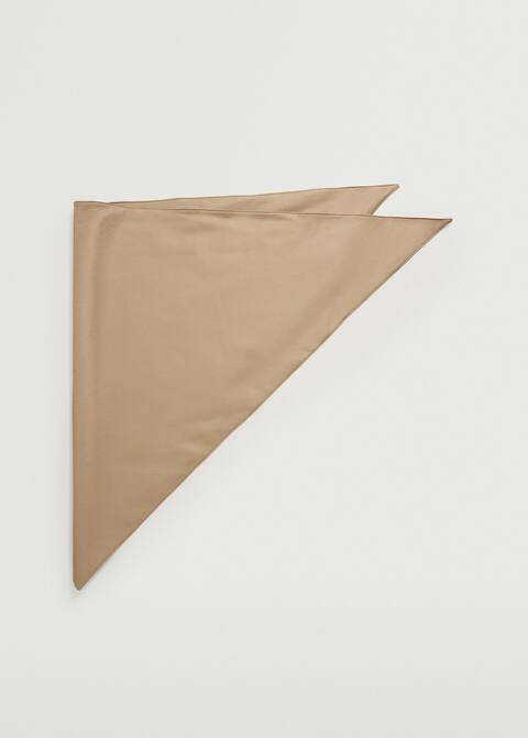 Halstuch mit Ledereffekt | MANGO (DE)