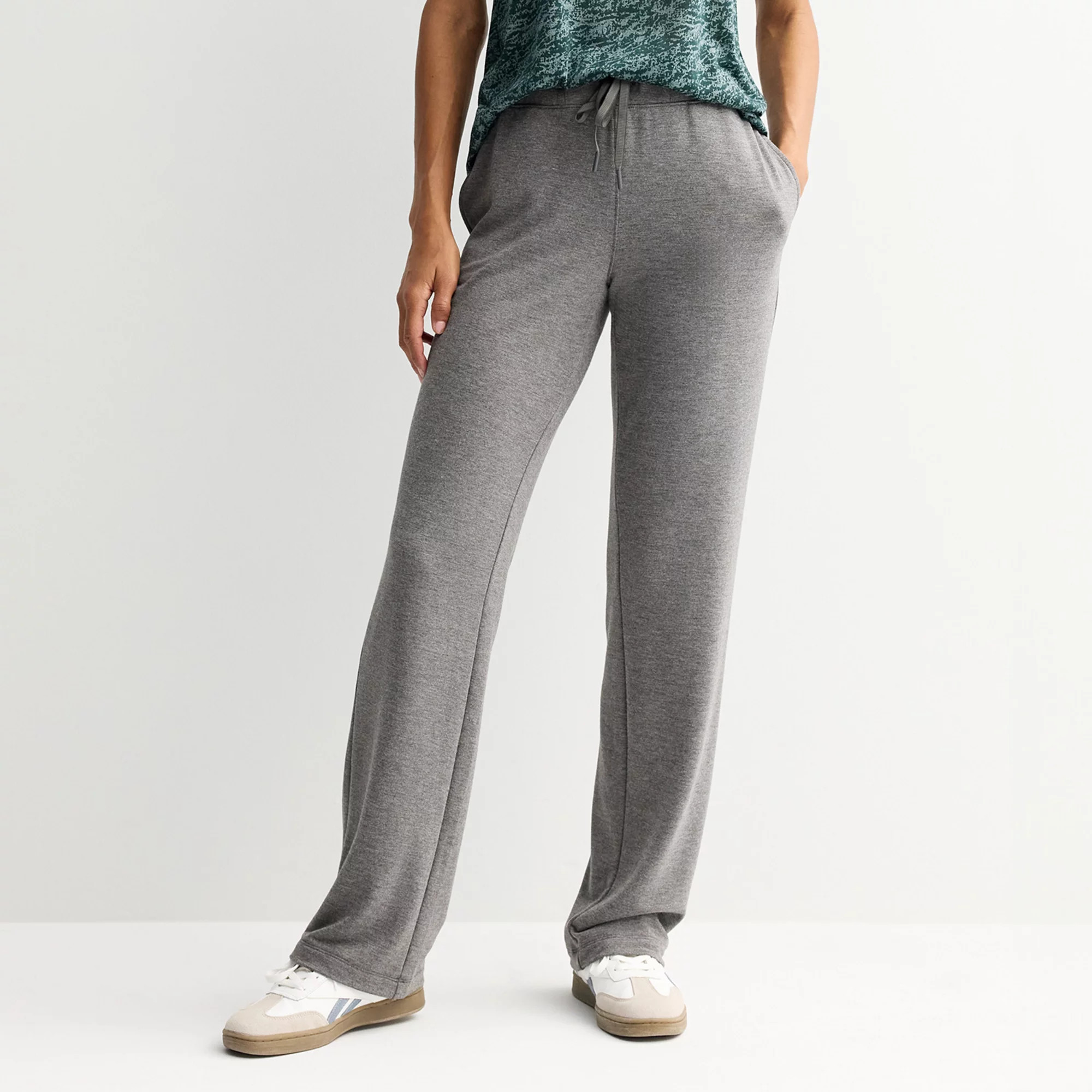 Women's Tek Gear® French Terry Open Hem Pant | Kohl's