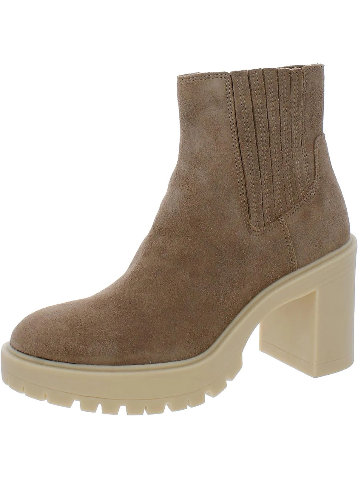 Womens Suede Pull On Chelsea Boots | Shop Simon
