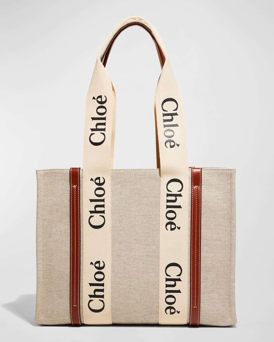 Chloe Woody Medium Tote Bag | Neiman Marcus