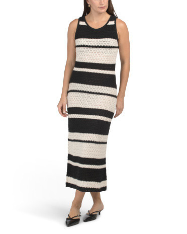 Crochet Midi Dress for Women | Cotton | Marshalls