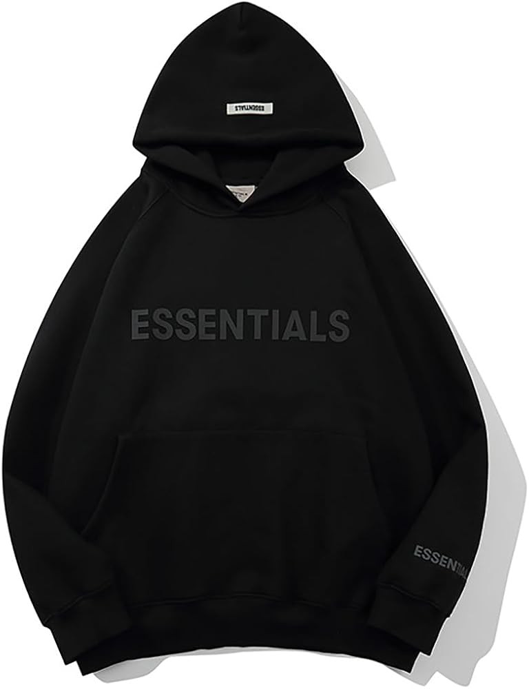 Hip Hop Graphic Hoodie for Men Women,Cotton Pullover Loose Unisex Sweatshirt,Stylish Perfect Soli... | Amazon (US)