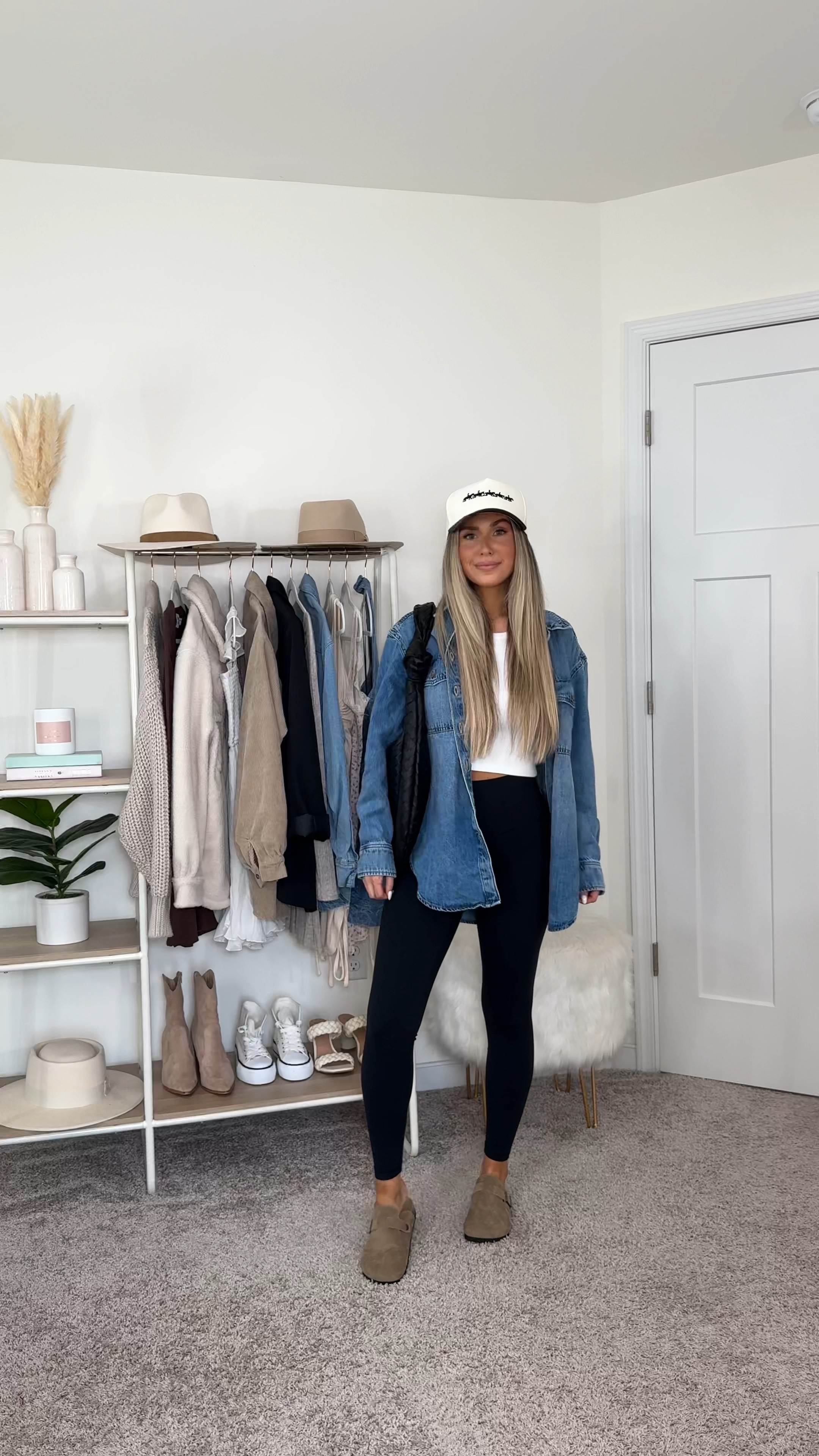 Casual Fall Outfit 🫶🏼 UNDER $50!! wearing size xs in everything! 

#LTKSeasonal #LTKFindsUnder50 #LTKVideo