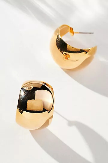 Wide Hoop Earrings | Anthropologie (US)