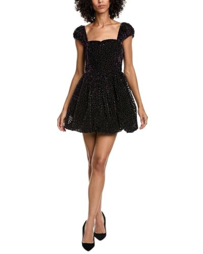 Amanda Uprichard Womens Clydette Dress, S, Black | Amazon (US)