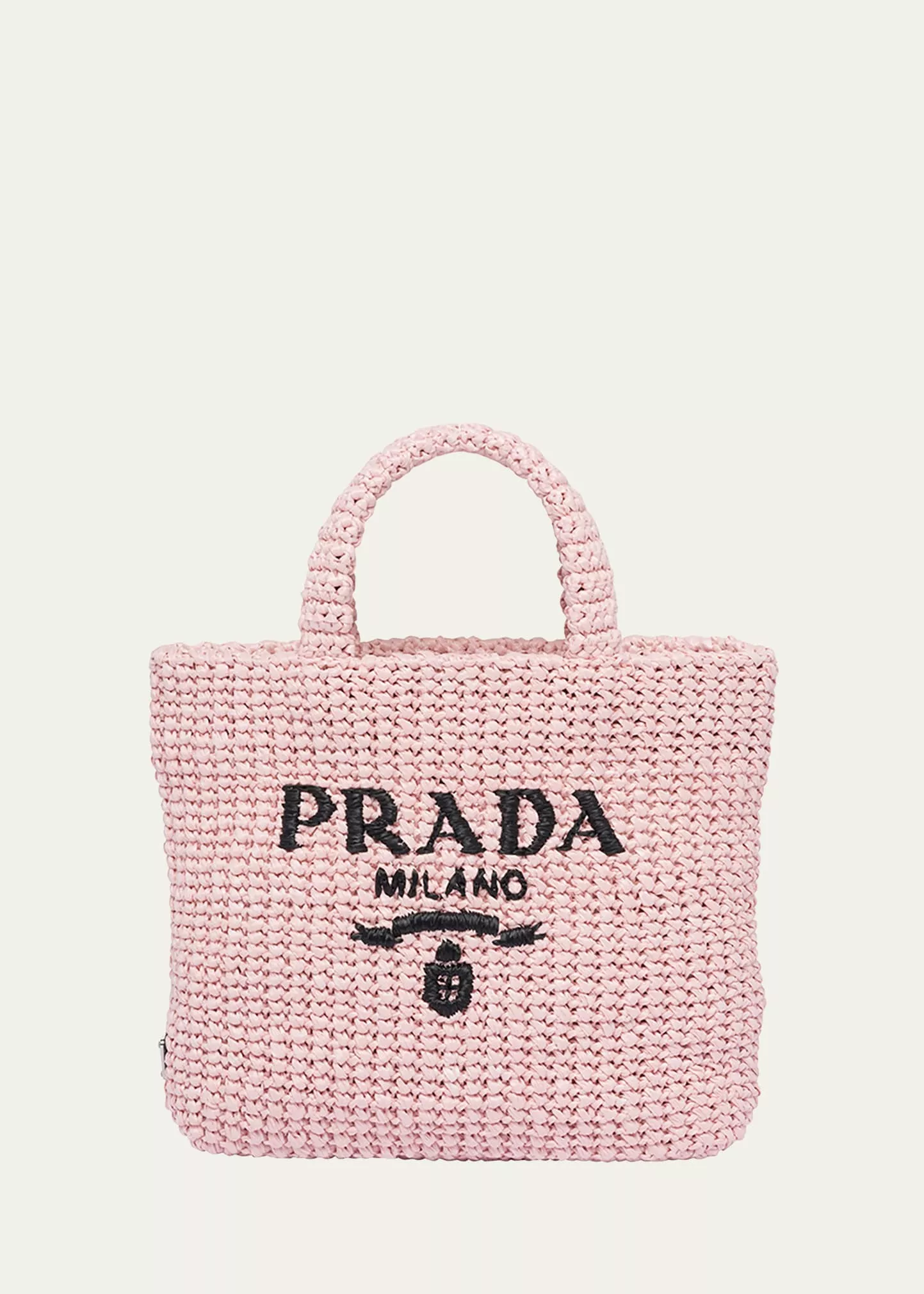 Prada Bicolor Woven Logo Shopper … curated on LTK