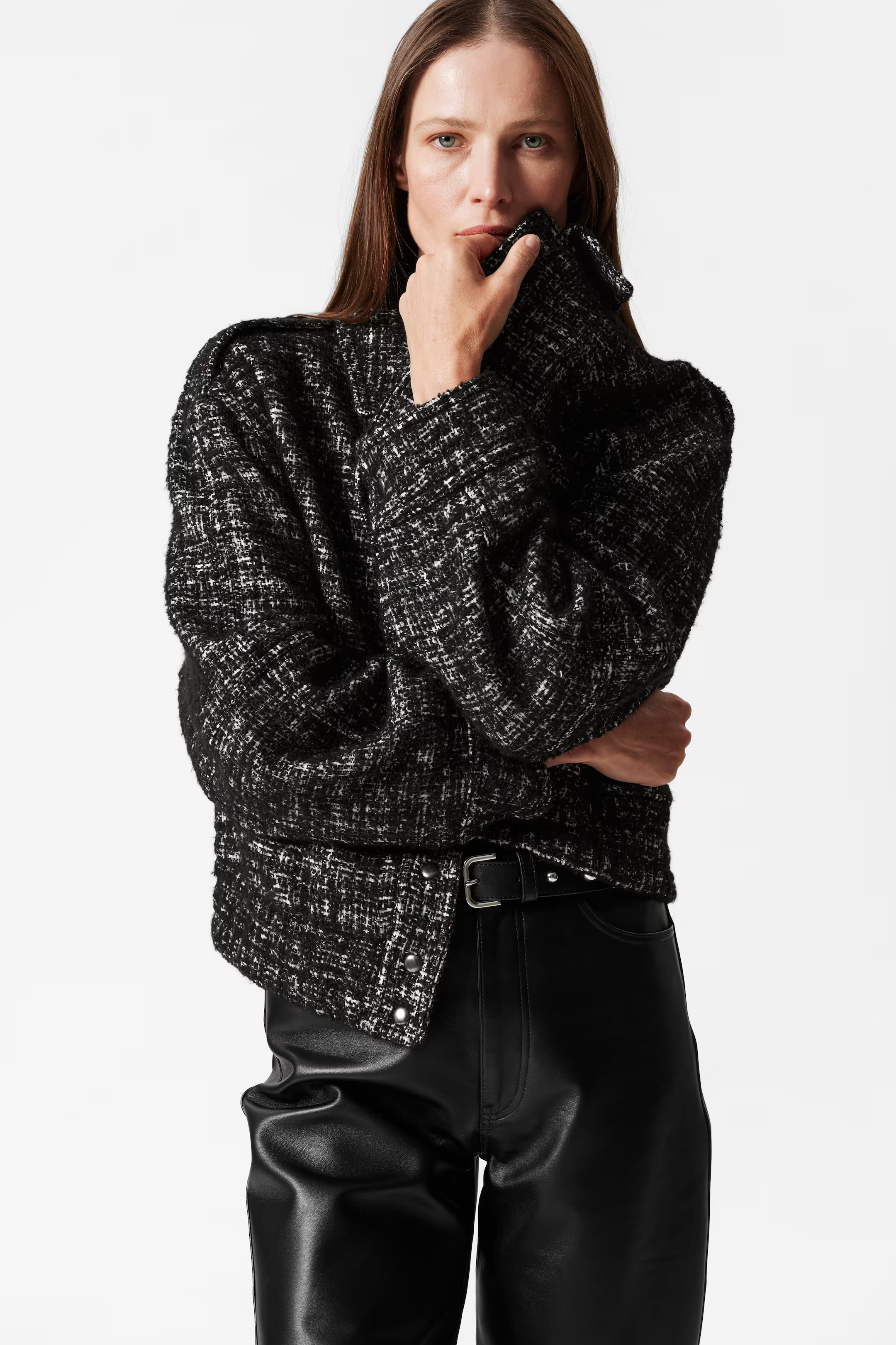 Boxy Tweed Jacket | H&M (UK, MY, IN, SG, PH, TW, HK)