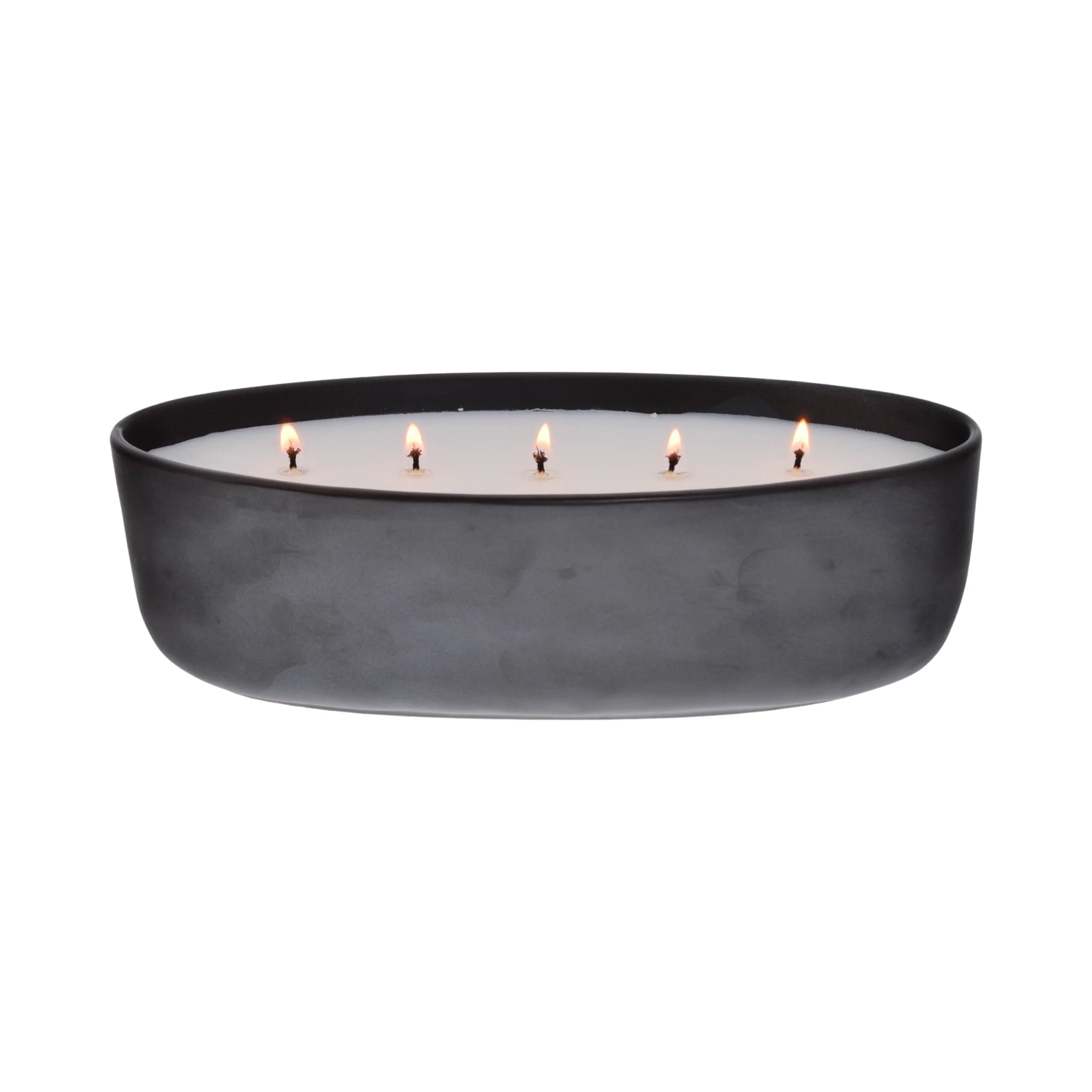Better Homes & Gardens Warm Leather & Amber 5-Wick 40.5 oz (1.2kg) Oversized Ceramic Candle | Walmart (US)