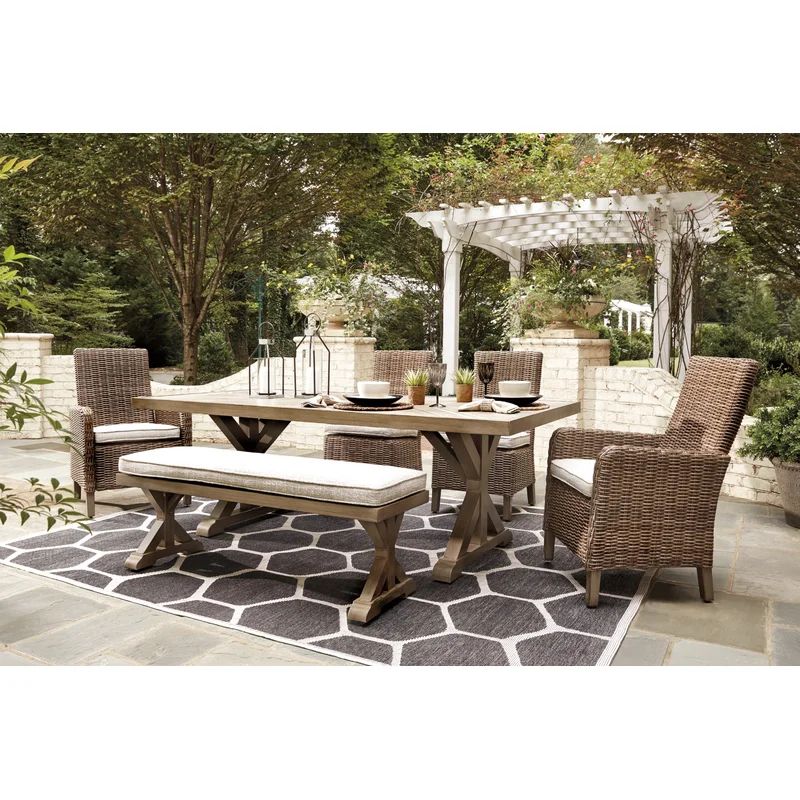 Danny 6 - Person Outdoor Seating Group with Cushions | Wayfair North America