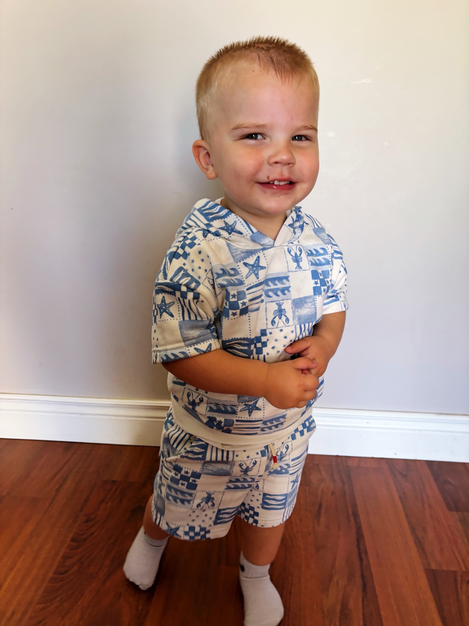 Q and his cute little matching set 😍🐚🦀

#toddleroutfits #boyclothes #boymom

#LTKBaby #LTKKids #LTKmomlife