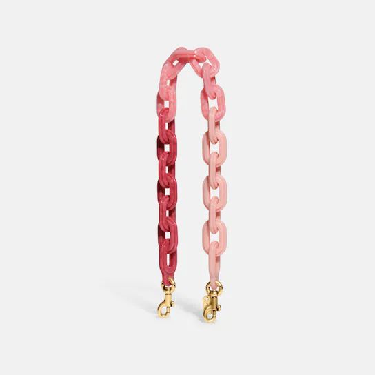 Short Chain Strap With Recycled Resin | Coach (US)