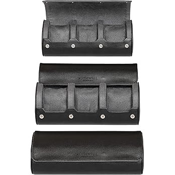 ROTHWELL Watch Roll Travel Case for 3 Watches | Tough Portable Protection, Fits All Wrist Watches... | Amazon (US)