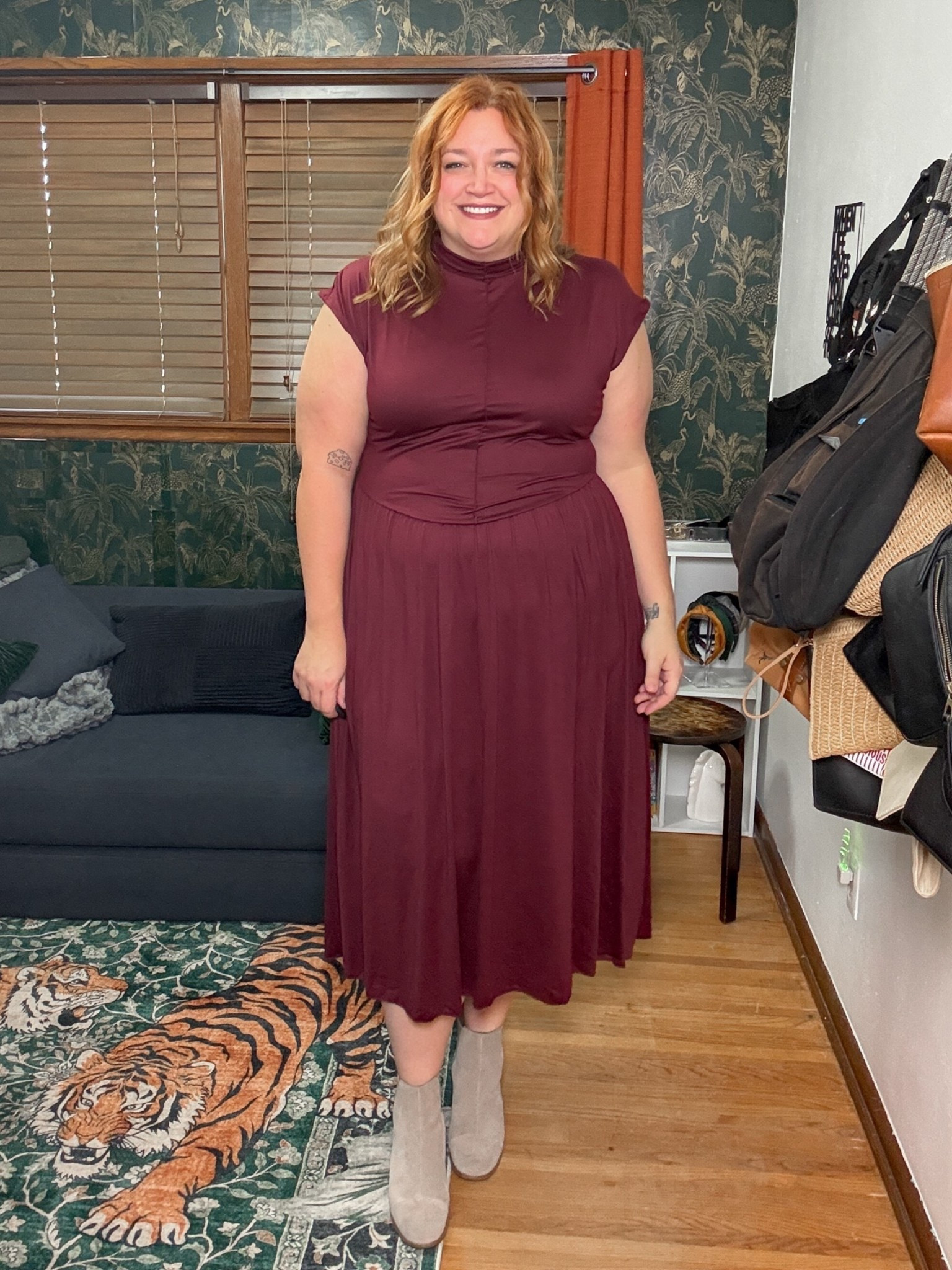 Stunning fall dress

#LTKMidsize #LTKPlusSize