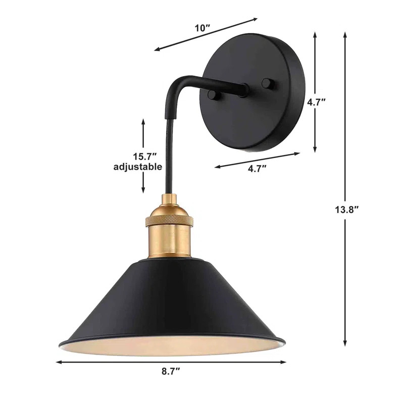 Levant LED Swing Arm Sconce | Wayfair North America