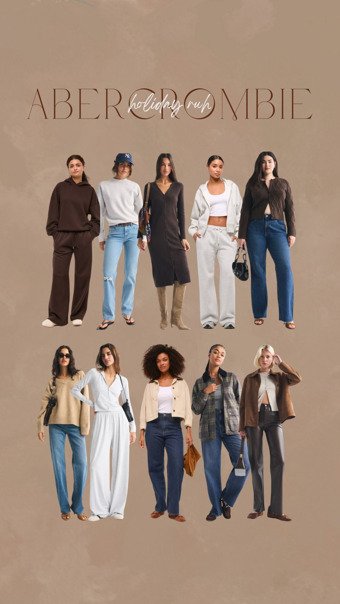 Abercrombie Holiday Hall !! Save 40% off during these holiday deals  

 #LTKGiftGuide #LTKHoliday #LTKSaleAlert