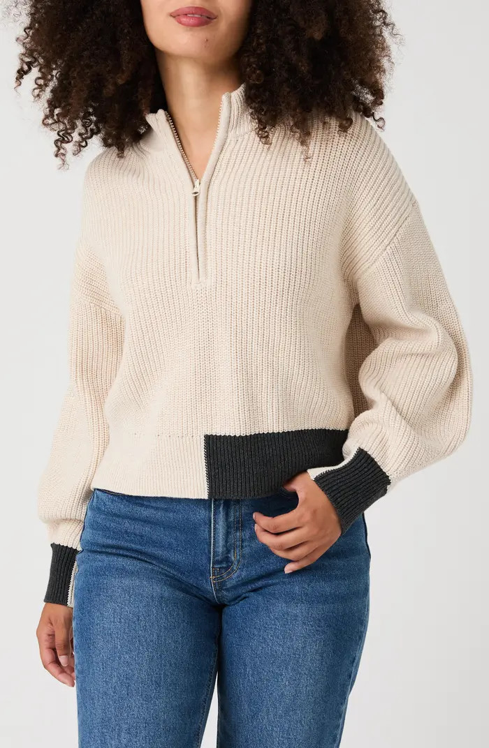 French Connection Joss Quarter Zip Sweater | Nordstromrack | Nordstrom Rack