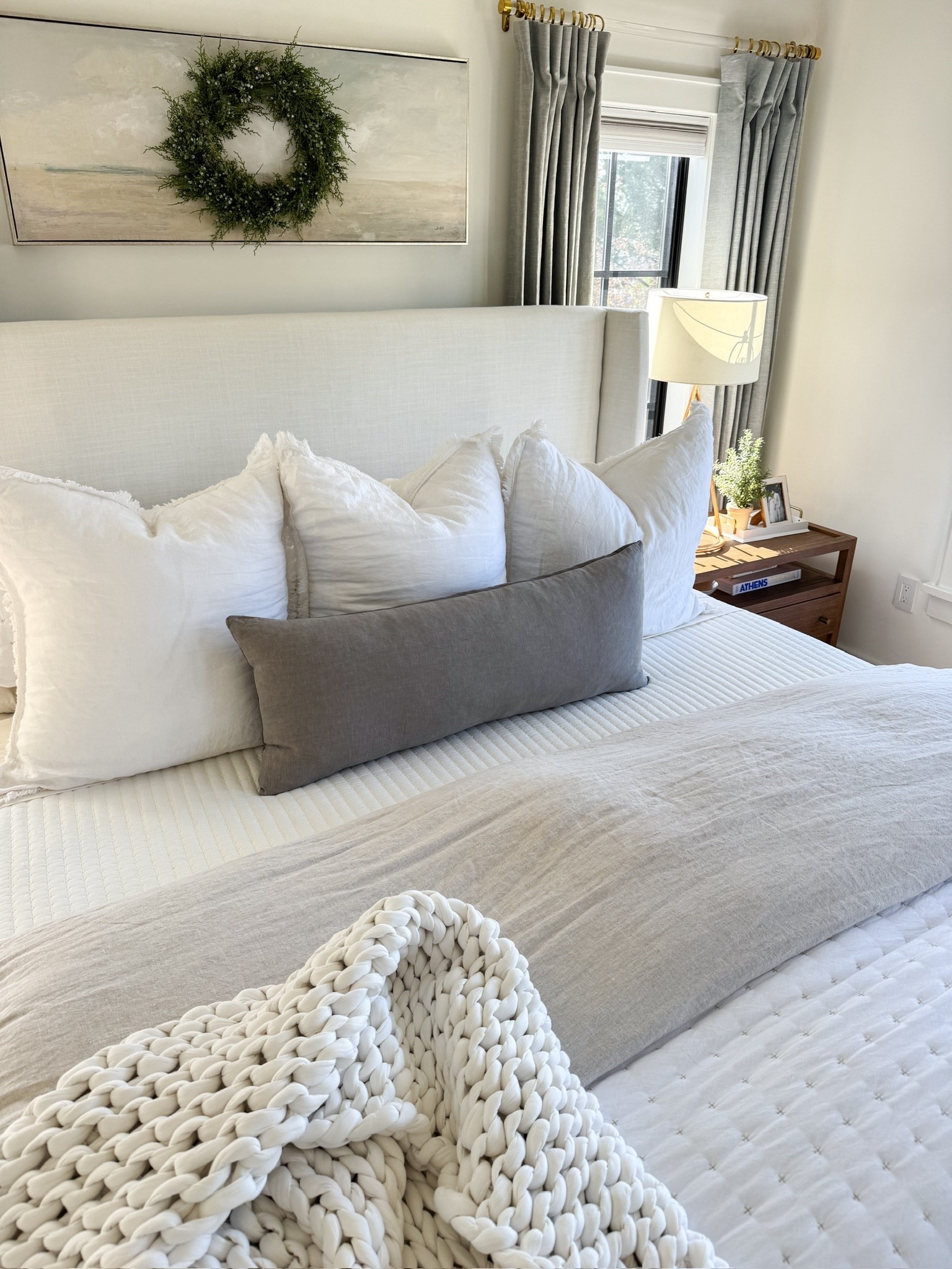 Shop my neutral bedroom - decorated for Christmas! 

#LTKSeasonal #LTKHoliday #LTKHome